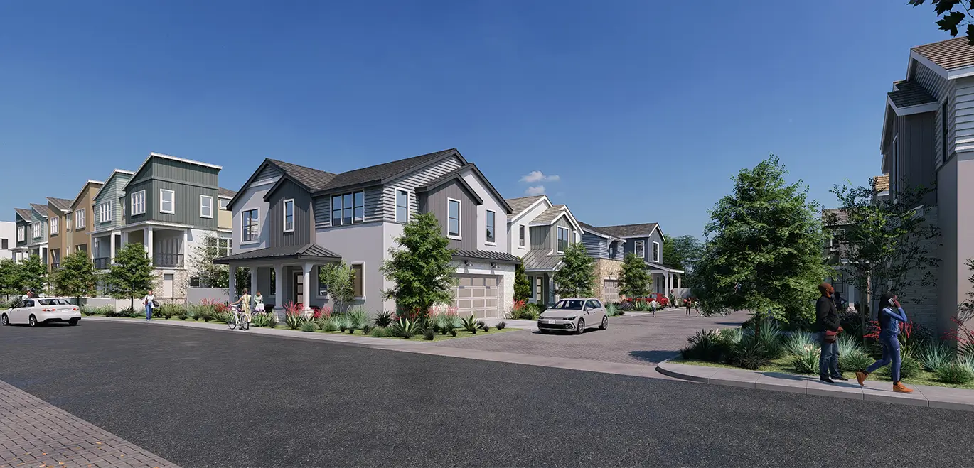 Modern home exterior